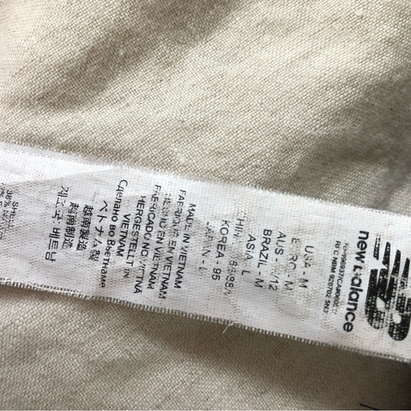 New Balance x J.Crew Workout Sports Bra Unlined Blue Leopards | Size M - Picture 5 of 6